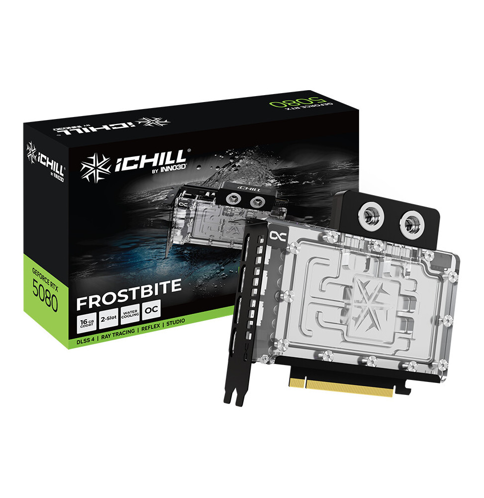 VGA Inno3D GeForce® RTX 5080 16GB ICHILL FROSTBITE