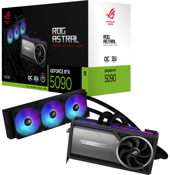 VGA Asus GeForce® RTX 5090 32GB ROG ASTRAL LC Gaming OC