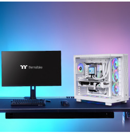 PC- Case Thermaltake View 380 XL TG ARGB Snow White