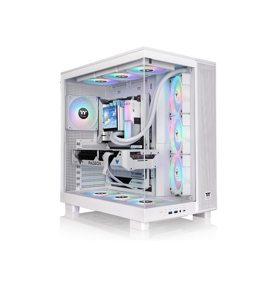 PC- Case Thermaltake View 380 XL TG ARGB Snow White