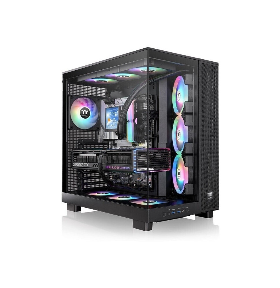 PC- Case Thermaltake View 380 XL TG ARGB Black