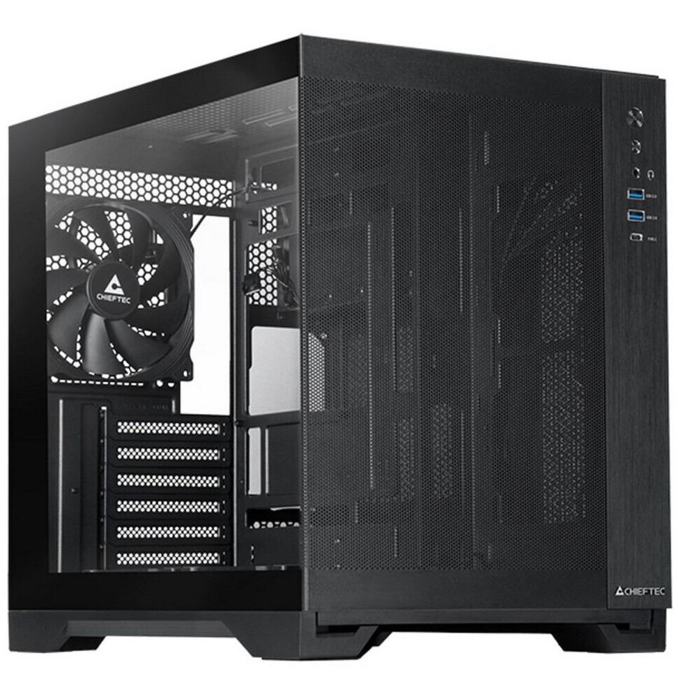 PC- Case Chieftec GM-30B-M-OP VISIO Air