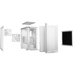 PC- Case BeQuiet Pure Base 501 Airflow Window - white