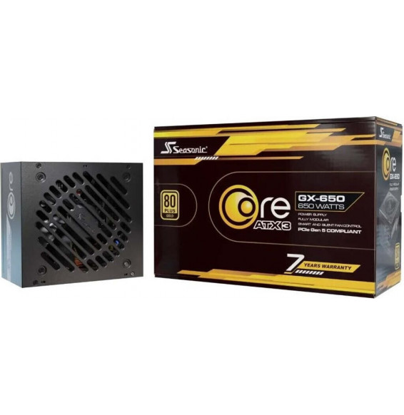 Power SupplySeasonic Core-GX-650 650W Gold modular