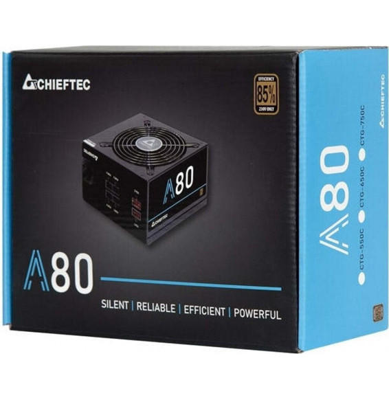 Power SupplyChieftec A-80 Series CTG-550C 550W