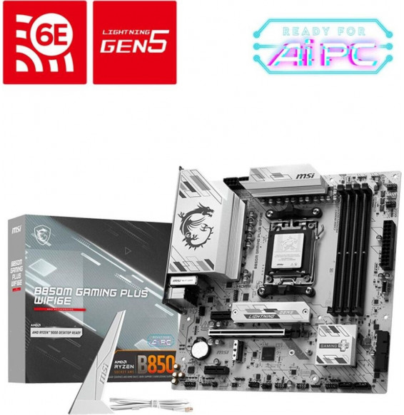 MSI B850M GAMING PLUS WIFI6E (AM5)