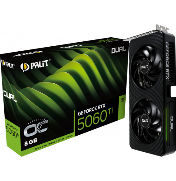 VGA Palit GeForce® RTX 5060 TI 8GB Dual OC