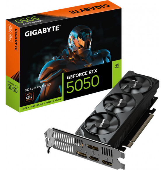 VGA Gigabyte GeForce® RTX 5050 8GB OC Low Profile