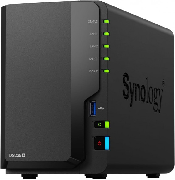 NAS Server Synology DiskStation DS225+ 2-Bay