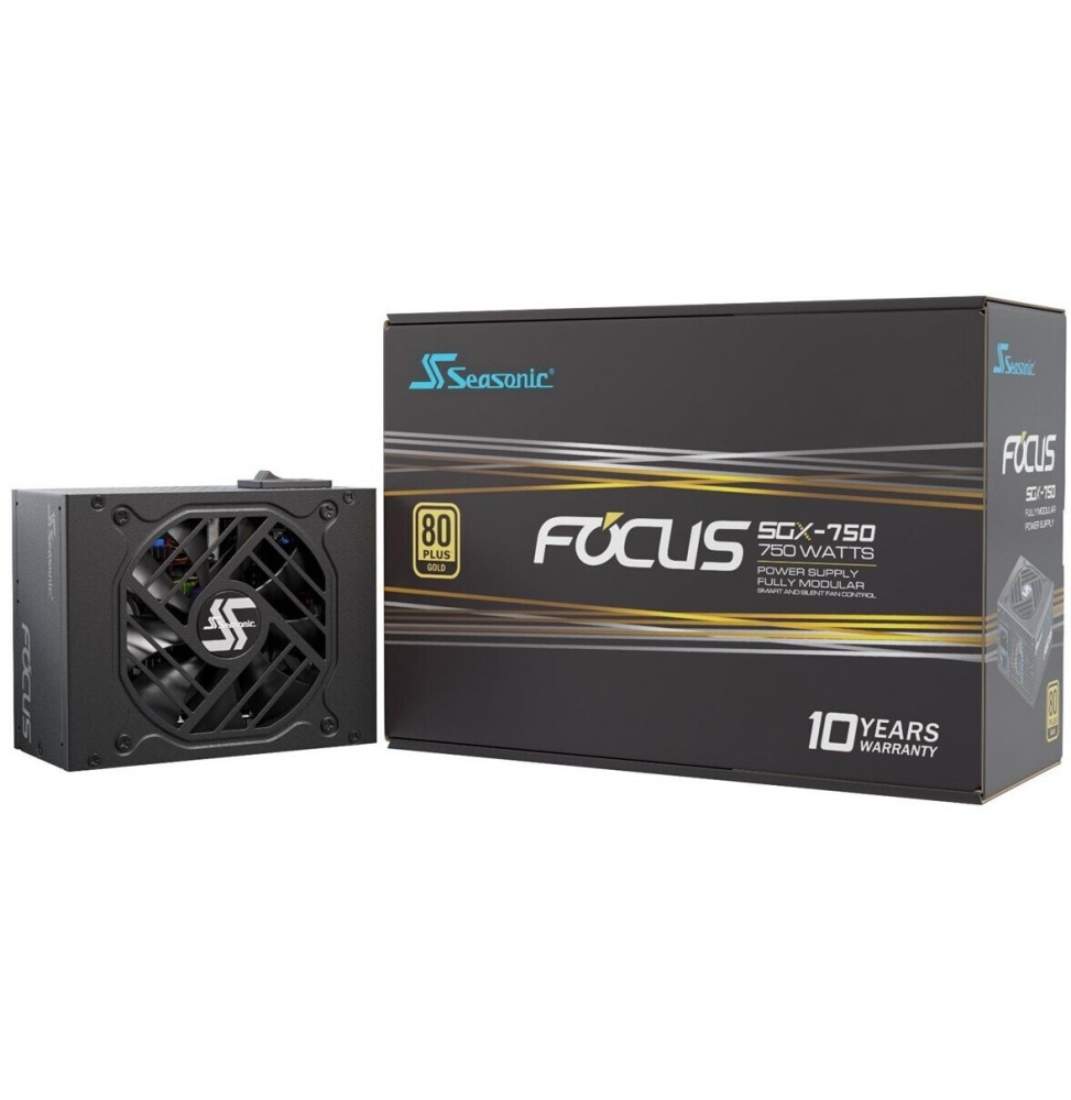 Power SupplySeasonic Focus-SGX-750 ATX 2.4 Modular Gold 750W