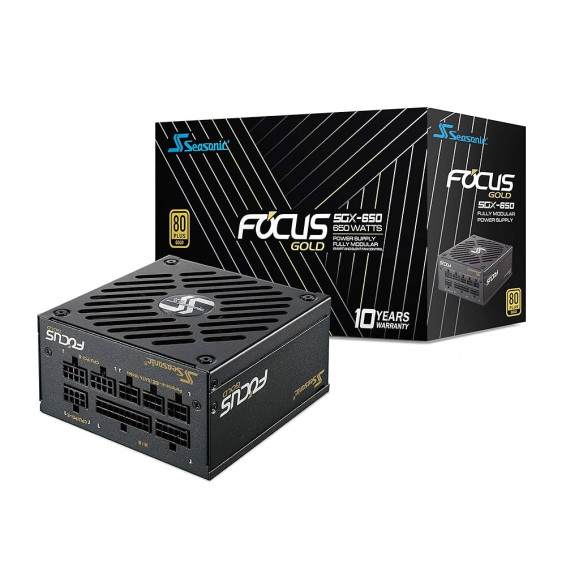 Power SupplySeasonic Focus-SGX-650 ATX 2.4 Modular Gold 650W