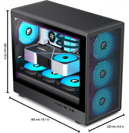 PC Gaming Falcon B10 AMD Ryzen 5 7500F - RTX 5060 8GB - 32GB DDR5 - SSD M2 1TB
