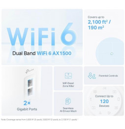 TP-Link WLAN System Deco X10 2-Pack (2 Router)