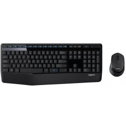 Keyboard & Mouse Logitech Wireless Combo MK345 black (US) (920-006489)