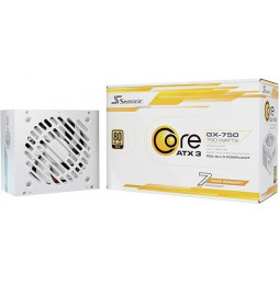 Power SupplySeasonic Core-GX-750 750W Gold modular White