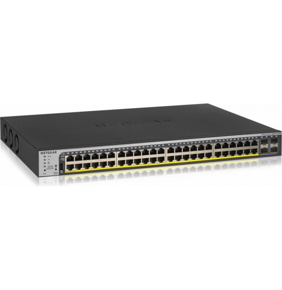NETGEAR Switch 48-port 10/100/1000 GS752TPP-300EUS