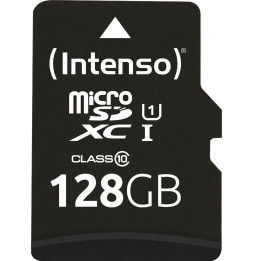Micro SDHC/SD 128GB Intenso Performance 1 Adapter Class 10  3424491