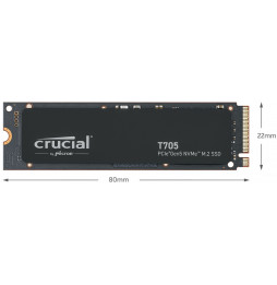 SSD Crucial 1TB T705 CT1000T705SSD3 PCIe 5.0 x4 M.2 NVME Gen5