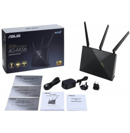 Asus Wireless Router 4G-AX56 (90IG06G0-MO3110)
