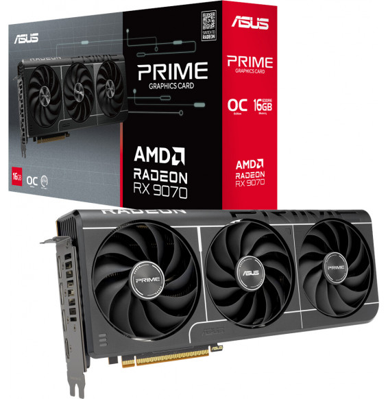 VGA ASUS RADEON RX 9070 16GB Prime EVO OC