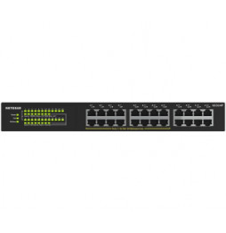 NETGEAR Switch 16-port 10/100/1000 GS324P-100EUS