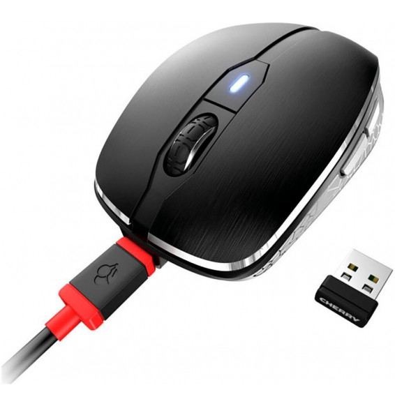 Mouse Cherry MW 2200 wireless black (JW-T2200-2)