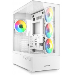 PC- Case Sharkoon AK6 RGB Bianco White