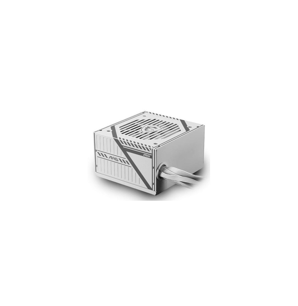Power SupplyMSI MAG A650BNL 650W 306-7ZPAX27-HH9 White Bronze