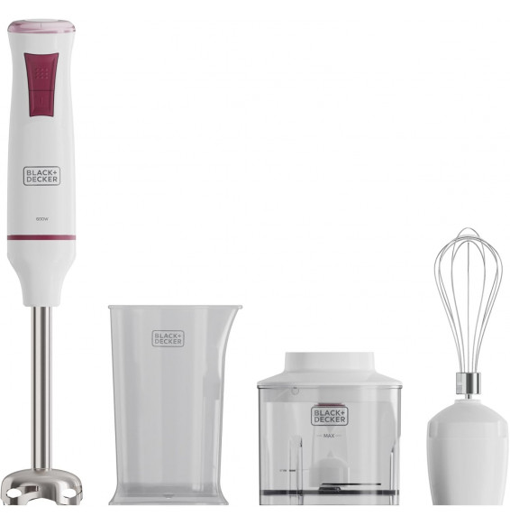 Black+Decker - Frullatore a Immersione BXHBA601E 600W