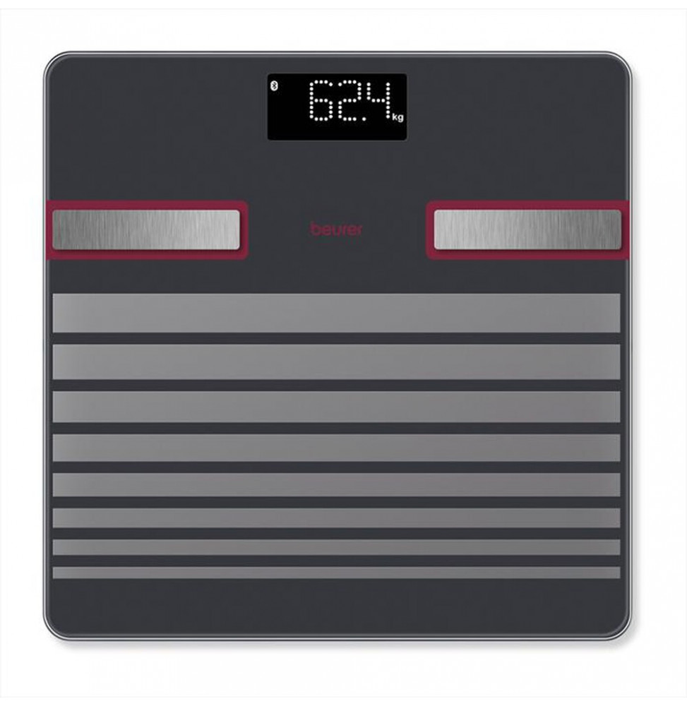 BEURER - Bilancia pesapersone BF 451-Nero e bordeaux