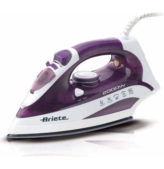 ARIETE - Steam Iron / 6235-Viola, Bianco