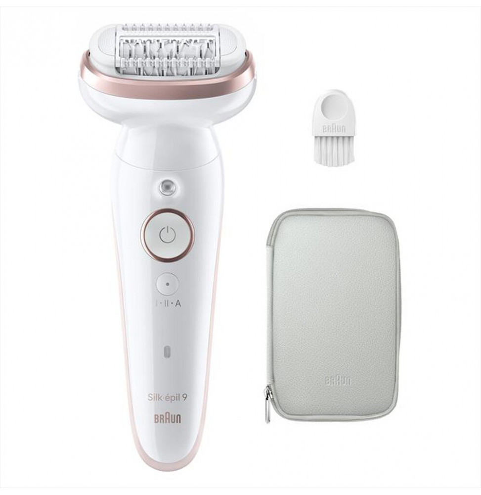 BRAUN - Epilatore SILK-ÉPIL 9 9-000-BIANCO/ROSA
