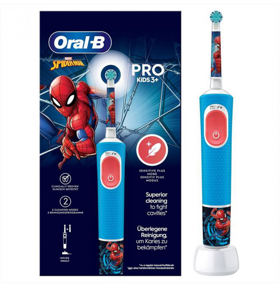 ORAL-B - Spazzolino elettrico PRO KIDS-Azzurro