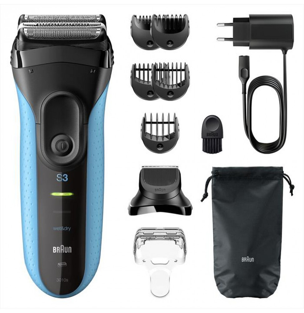 BRAUN - Rasoio SHAVER 3010BT-BLU