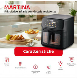 MELCHIONI FAMILY - Friggitrice ad Aria 10L MARTINA