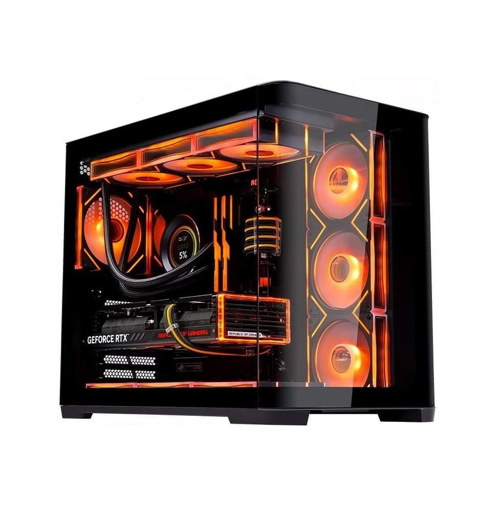 PC Gaming BIG BOY R58X AMD Ryzen 7 7800X3D - NVidia RTX 5070Ti 16GB - 32GB DDR5 - SSD M2 1TB - Liquid