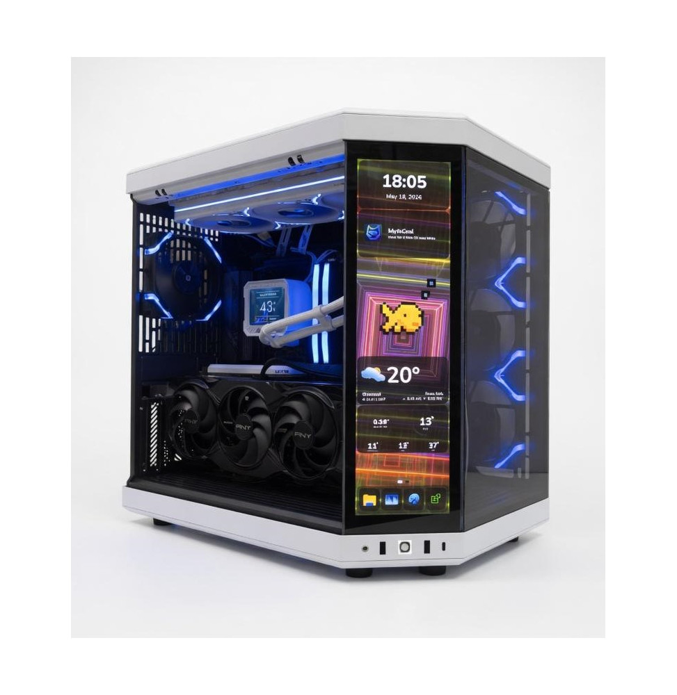 PC Gaming DISCO D99 AMD RYZEN 9 9950X3D - NVidia RTX 5080 16GB - 32GB DDR5 - SSD M2 2TB - Liquid