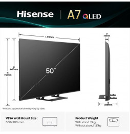 TV HISENSE QLED 50"  4K Ultra HD 50A79Q