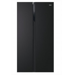 HAIER - Frigorifero side by side HSR3918ENPB Classe E-Nero