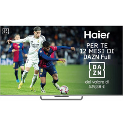 HAIER - Smart TV MINI LED UHD 4K 55" H55M90EUX 144Hz-Nero