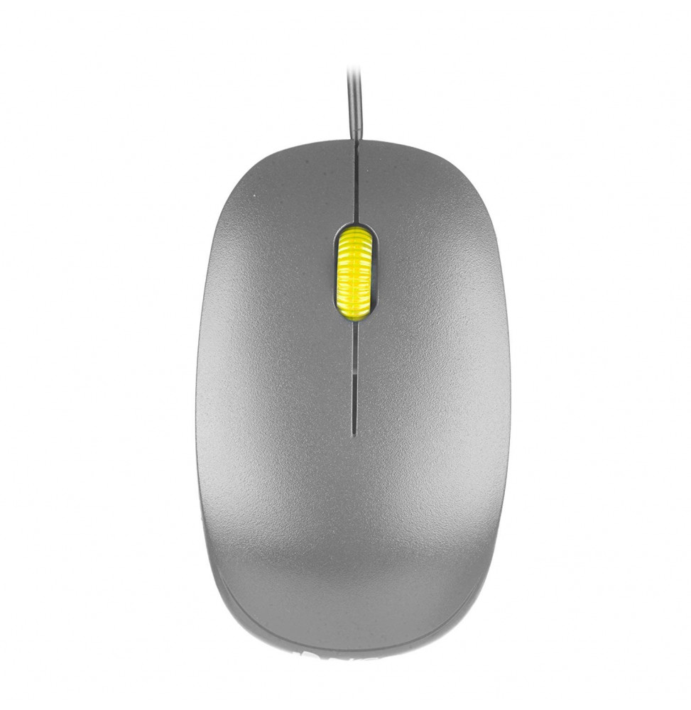 Mouse NGS FLAME GRAY Ottico 1000 DPI con Scroll USB
