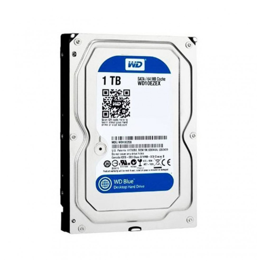 HDD Hard Disk Western Digital BLUE 1TB 7200 RPM Sata 3