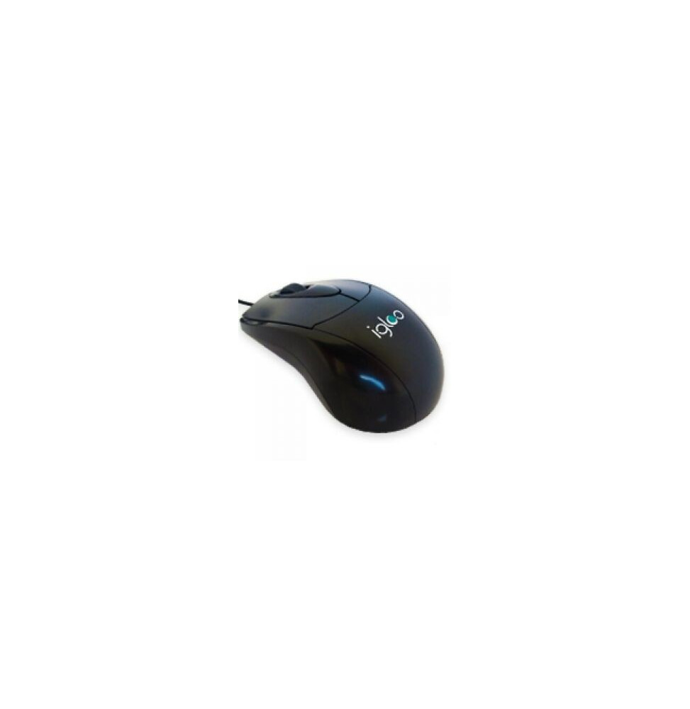 Mouse Igloo AC-10B Mouse Cavo Usb 1000DPI e 3 Tasti Programmabili