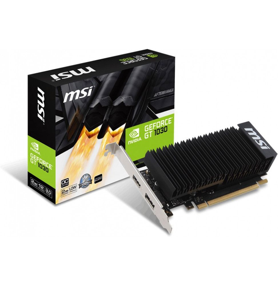 VGA MSI GeForce® GT 1030 2GB 2GHD4 LP OC