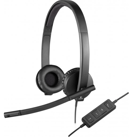 Headset Logitech H570e Stereo (981-000575)