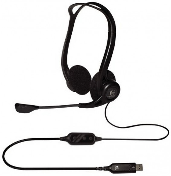 Headset Logitech H960 USB (981-000100)