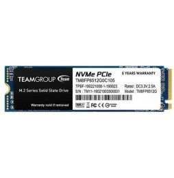 SSD Teamgroup 512GB MP33 PCIe M.2 TM8FP6512G0C101 PCIe 3.0 x4 NVME