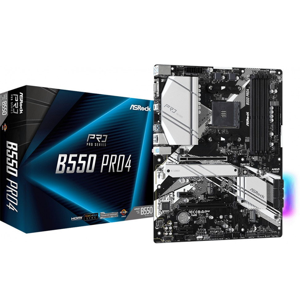 ASROCK B550 PRO 4 (AM4) (D)