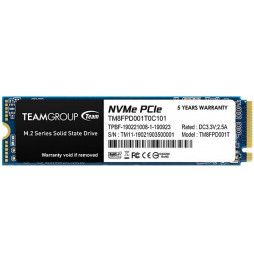 SSD Teamgroup 1TB MP33 PRO PCIe M.2 TM8FPD001T0C101 PCIe 3.0 x4 NVME