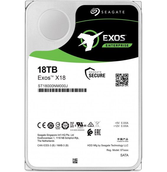 HDD Seagate Exos X18 ST18000NM000J 18TB Sata 256MB (D)